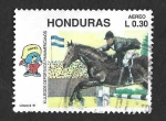 Stamps : America : Honduras :  C826 - XI Juegos Deportivos Panamericanos