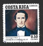 Stamps Costa Rica -  293 - Héroes de la Campaña de Independencia del 56