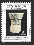 Stamps Costa Rica -  384d - Centenario del Museo Nacional