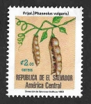 Stamps : America : El_Salvador :  1050 - Frijoles