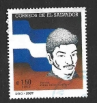 Sellos de America - El Salvador -  1158 - Pedro Pablo Castillo