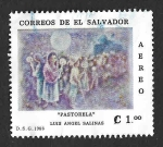 Sellos de America - El Salvador -  1187 - Pinturas de Artistas Salvadoreños