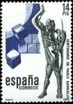 Stamps Spain -  ESPAÑA 1982 2683 Sello Nuevo Centenario del nacimiento del Escultor Pablo Gargallo Yvert2305 Scott23