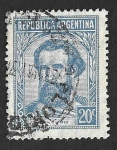 Stamps Argentina -  438 - Martín Miguel de Güemes