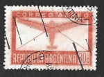 Sellos de America - Argentina -  C43 - Avión