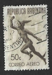 Stamps Argentina -  C44 - Mercury