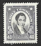 Stamps Chile -  145 - Manuel Rengifo y Cárdenas