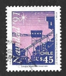 Stamps Chile -  985 - Navidad