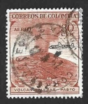 Stamps : America : Colombia :  C338 - Volcán Galeras