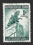 Sellos de America - Cuba -  423 - Centenario del Gnral. Antonio Maceo