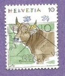 Stamps Switzerland -  INTERCAMBIO