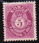 Sellos de Europa - Noruega -  1938 Cifra