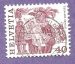 Stamps Switzerland -  INTERCAMBIO