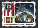 Stamps Cuba -  1942 - Inauguración Estación Terrena 