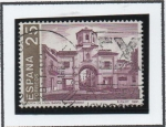 Stamps Spain -  Exposicion Mundial d' Filatelia: V centenario d' l' Fundación d' Sata Fe