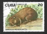 Stamps Cuba -  2545 - Animales Prehistóricos