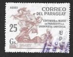 Stamps : America : Paraguay :  2010 - Centenario del Ingreso de Paraguay en la UPU