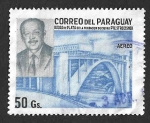 Stamps : America : Paraguay :  2075 - XXV Aniversario de la Ciudad de Stroessner