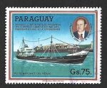 Stamps : America : Paraguay :  2156 - Flota Mercante del Estado
