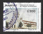 Stamps Paraguay -  2338 - Iglesias Franciscanas