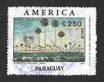 Stamps Paraguay -  2351 - UPAE América