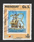 Sellos de America - Paraguay -  C809 - 500 Aniversario del Descubrimiento de América