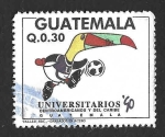 Stamps Guatemala -  458 - Juegos Universitarios Centroamericanos y del Caribe