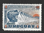 Sellos de America - Uruguay -  B6 - Recuperación Nacional