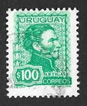 Sellos de America - Uruguay -  845 - José Gervasio Artigas 