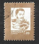 Stamps Uruguay -  1203 - Manuel Ceferino Oribe y Viana