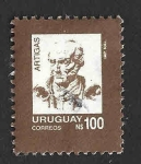Stamps Uruguay -  1325 - José Gervasio Artigas 