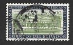 Stamps : America : Ecuador :  668 - Palacio de Gobierno