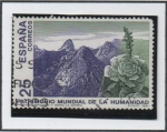 Stamps Spain -  Bienes Culturales y Naturales: Parque nacional d' Garajonay