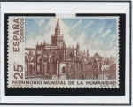 Stamps Spain -  Bienes Culturales y Naturales: Cojunto d' Sevilla Alcázar y Catedral