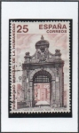 Stamps Spain -  Bienes Culturales y Naturales: Puerta y Puente d' Alcantara