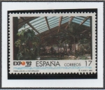 Sellos de Europa - Espaa -  Expo'92: Pabellón d' l' Naturaleza