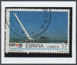 Stamps Spain -  Expo'92: Puente d' Alamillo