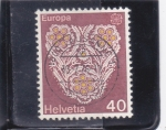 Stamps Switzerland -  Europa cept - artesanía