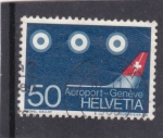Stamps Switzerland -  Aereopuerto- Ginebra