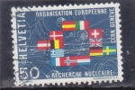 Sellos de Europa - Suiza -  Organización europea