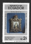 Stamps : America : Ecuador :  1015 - LXXV Aniversario del Milagro de la Virgen de la Dolorosa en el Colegio San Gabriel