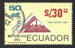 Sellos del Mundo : America : Ecuador : 1088 - L Años de la Asociación Filatélica Ecuatoriana