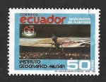 Stamps Ecuador -  1175 - LX Aniversario del Instituto Geográfico Militar