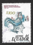 Stamps : America : Ecuador :  1213 - Bicentenario de la Revolución Francesa