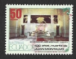 Stamps Ecuador -  1223 - Centenario de la Muerte de Juan Montalvo