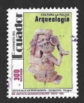 Stamps Ecuador -  1227 - Cerámica Precolombina