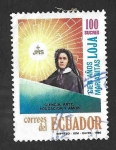 Stamps : America : Ecuador :  1239 - Centenario de las Marianistas en Loja