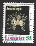 Stamps Ecuador -  1291 - Mascara Ceremonial