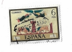 Stamps : Europe : Spain :  Edifil 2288. Códices, Biblioteca Nacional