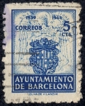 Stamps Spain -  Ayuntamiento de Barcelona